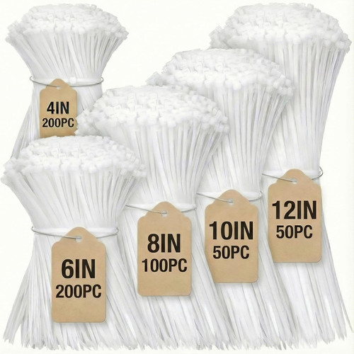 Cable zip ties 600 piece - zip, ties,600