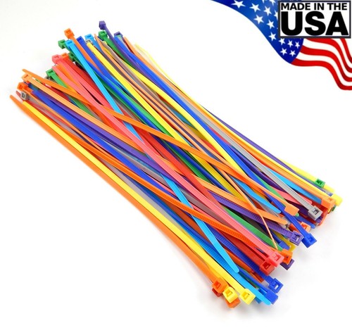 Multi color zip - multi, ties